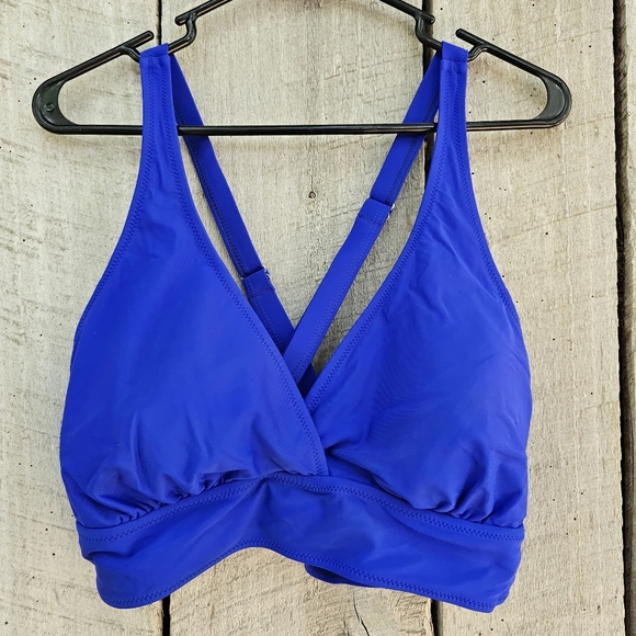 XXL Blue Bikini Top - Picture 5 of 9